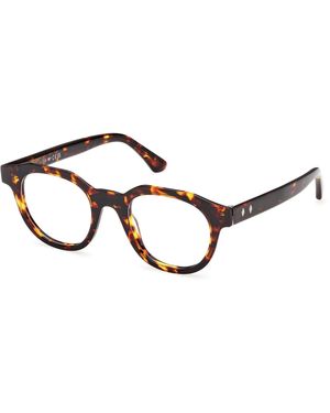 Web We5461 055 Optical Frames Acetate Round Normal - Black