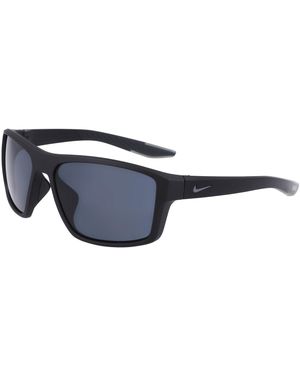 Nike Brazen Fury Fj2259 011 Sunglasses Plastic Squared Normal - Black