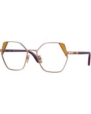 Vogue Eyewear Vo4270 5152 Optical Frames Metal Transparent Geometric Normal - Black
