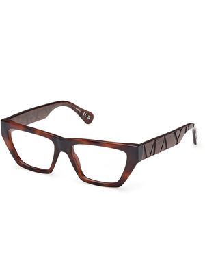 MAX&Co. Mo5185 052 Optical Frames Injected Squared Normal - Black