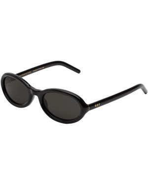 Retrosuperfuture 05H Cherry Sunglasses Acetate Geometric Normal - Black