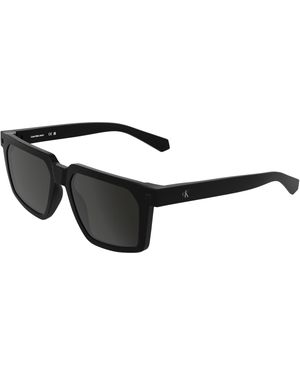 Calvin Klein Ckj25621S 210 Sunglasses Bio-Injected Squared Normal - Black