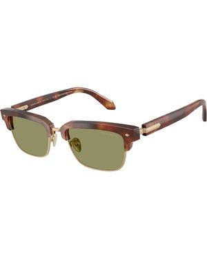 Giorgio Armani Ar8243 630214 Sunglasses Acetate Squared Normal - Black