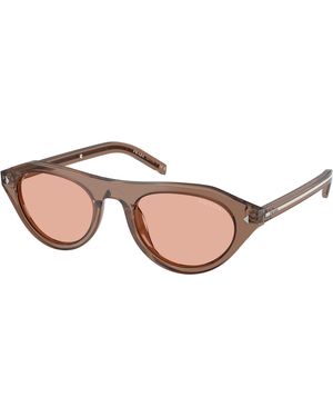 Prada Pr B15S 28I50W Sunglasses Acetate Geometric Normal - Black