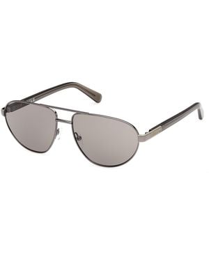 adidas Originals Or0148 08A Sunglasses Metal Smoke Pilot Normal - Black