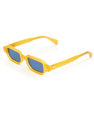 Xlab Samar Sunglasses Acetate Squared Polarized - Yellow