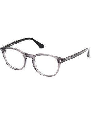 Web We5441 020 Optical Frames Acetate Round Normal - Black