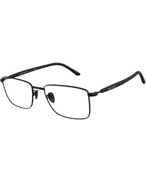Giorgio Armani Ar5162 3001 Optical Frames Metal Squared Normal - Black