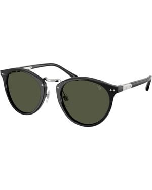 Ralph Lauren Rl8223 The Quincy 500131 Sunglasses Acetate Pantos Normal - Black