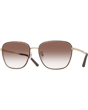 Oliver Peoples Ov1378S R-18 524513 Sunglasses Metal Squared Normal - Black