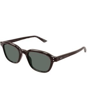 Gucci Gg1892S 003 Sunglasses Acetate Round - Black