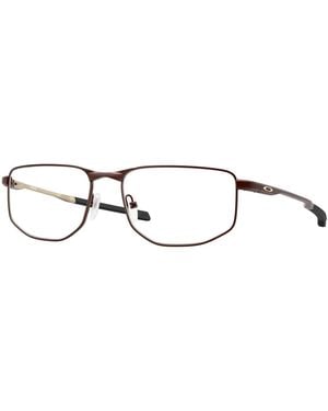 Oakley Ox3012 Addams 301201 Optical Frames Metal Squared Normal - Black