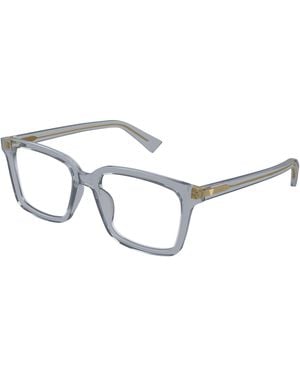 Bottega Veneta Bv1228Oa 007 Optical Frames Acetate Squared - Black