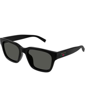 Gucci Gg1857Sk 001 Sunglasses Injected Squared - Black