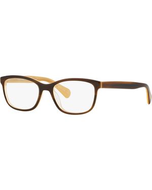 Oliver Peoples Ov5194 Follies 1281 Optical Frames Acetate Transparent Squared Normal - Black
