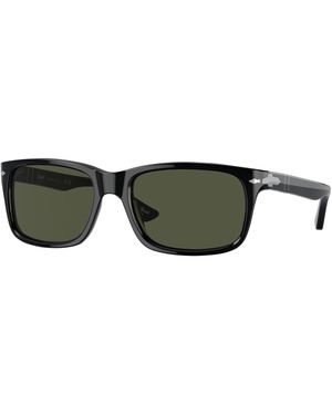 Persol Po3048S 95/31 Sunglasses Acetate Squared Normal - Black