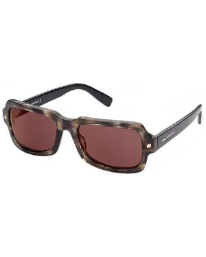 DSquared² Dq0373 50C Outlet Sunglasses Acetate Squared Normal - Black