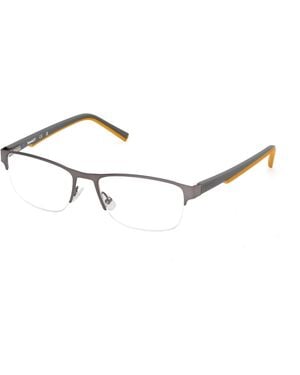 Timberland Tb50109 7 Optical Frames Metal Squared Normal - Black