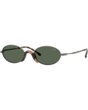 DIESEL Dl1023T 104971 Sunglasses Titanium Round Normal - Black