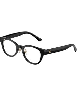 Jimmy Choo Jc3058D 5000 Optical Frames Acetate Transparent Pantos Normal - Black