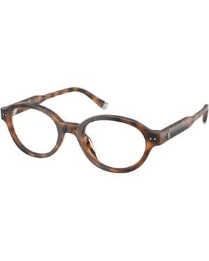 Polo Ralph Lauren Ph2305U 6089 Optical Frames Acetate Transparent Round Normal - Black