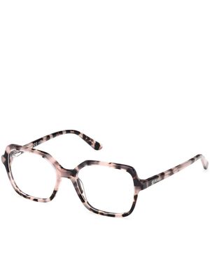 Guess Gu50164 074 Optical Frames Acetate Squared Normal - Black