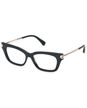 Max Mara Mm5253 96 Optical Frames Acetate Squared Normal - Black