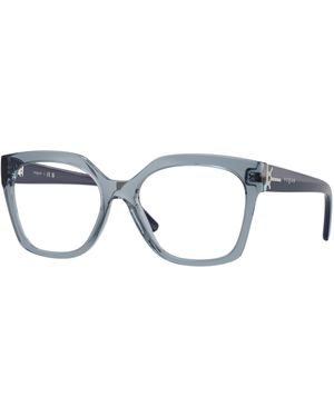 Vogue Eyewear Vo5691 2966 Optical Frames Nylon Transparent Squared Normal - Black