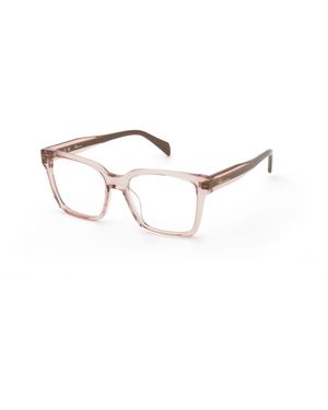 Blumarine Vbm897 776 Optical Frames Acetate Squared - Black