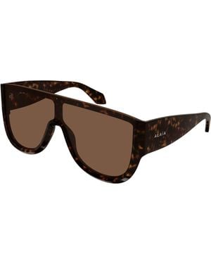 Alaïa Aa0087S 002 Sunglasses Acetate Mask - Black