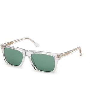 Web We0382 26N Sunglasses Acetate Squared Normal - Green
