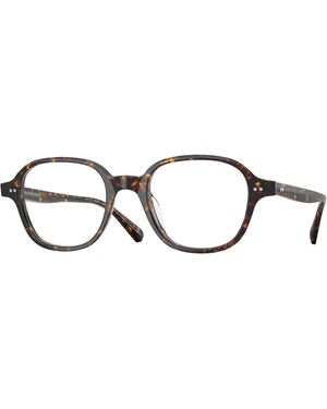Oliver Peoples Ov5599U Marnett 1741 Optical Frames Acetate Transparent Geometric Normal - Black