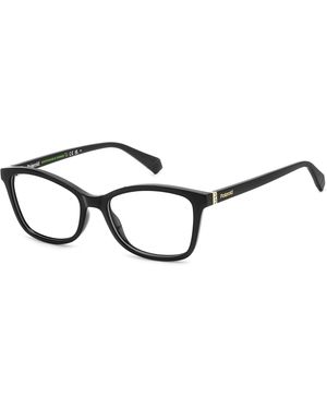 Polaroid Pld D505 807 Optical Frames Plastic Squared - Black