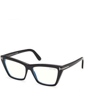 Tom Ford Ft6189-B 1 Optical Frames Acetate Cat Eye Normal - Black