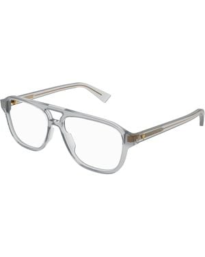 Bottega Veneta Bv1294O 004 Optical Frames Acetate Transparent Pilot - Black