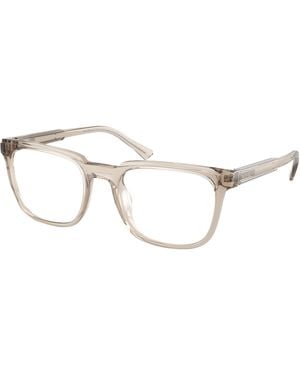 Michael Kors Mk4192U Lahaina 4050 Optical Frames Injected Transparent Squared Normal - Black
