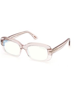 Tom Ford Ft6174-B 72 Optical Frames Acetate Squared Normal - Black