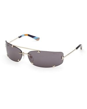 PUCCI Ep0244 32A Sunglasses Metal Smoke Mask Normal - Black