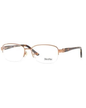 Sferoflex Sf2571 488 Optical Frames Metal Squared - Black