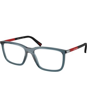 Prada Linea Rossa Ps 01Sv Czh1O1 Optical Frames Injected Pillow Normal - Black