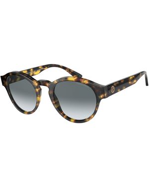 Giorgio Armani Ar8146 587486 Sunglasses Acetate Pantos Normal Shaded - Black