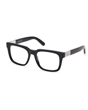 Gcds Gd5037 001 Optical Frames Acetate Squared Normal - Black