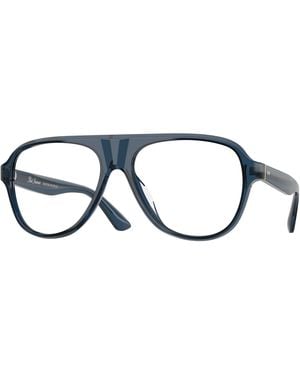 Oliver Peoples Ov5581U Paul Newman 1670 Optical Frames Acetate Transparent Pilot Normal - Black