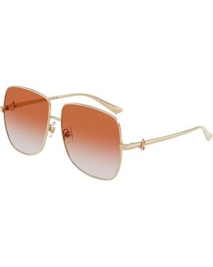 Jimmy Choo Jc4030B 3006Bu Sunglasses Metal Squared Normal Nuanced - Black