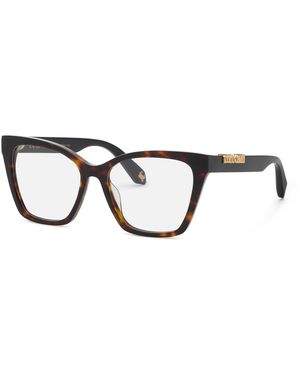 Roberto Cavalli Vrc159M 743 Optical Frames Acetate Butterfly - Black