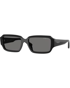 Vogue Eyewear Vo5693Su W44/81 Sunglasses Acetate Squared Polarized - Black