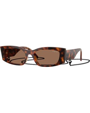 Vogue Eyewear Vo5655Su W65673 Sunglasses Nylon Pillow Normal - Black