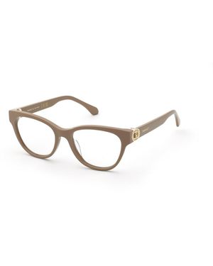 Twinset Vtw092 0M38 Optical Frames Acetate Butterfly - Black