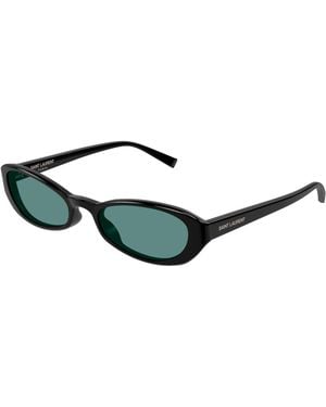 Saint Laurent Sl 871 Sue 002 Sunglasses Acetate Round - Black
