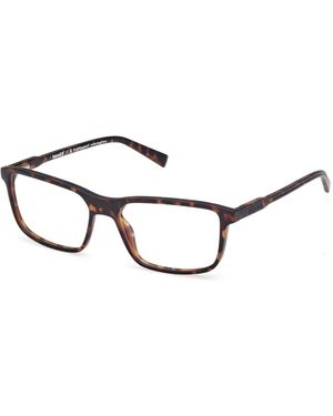 Timberland Tb50065 052 Optical Frames Injected Squared Normal - Black